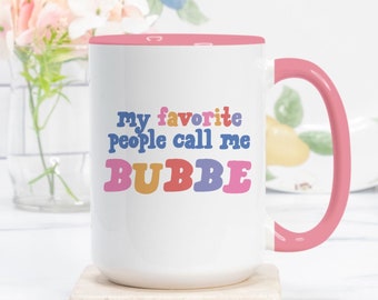 Bubbe Mother Mug, Mother's Day Gift, Jewish Mom Mother's Day Gift