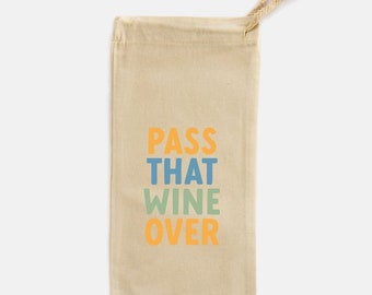 Passover Pesach Wine Bag (Canvas)