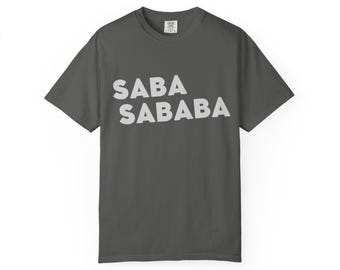 サバサバ ユダヤ人 イスラエル人 お父さん コンフォートカラー Tシャツ