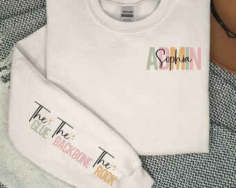 Custom Administrative Assistant Sweatshirt, Admin Assistant Shirt, Personalized Administrative Professional Sweater, Admin Crewneck, Office