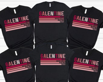 Galentines Day Shirt, Funny Valentine, Valentine Gift for Friend, Galentines Day Gifts, Matching Valentines, Group Shirts, Retro Valentine