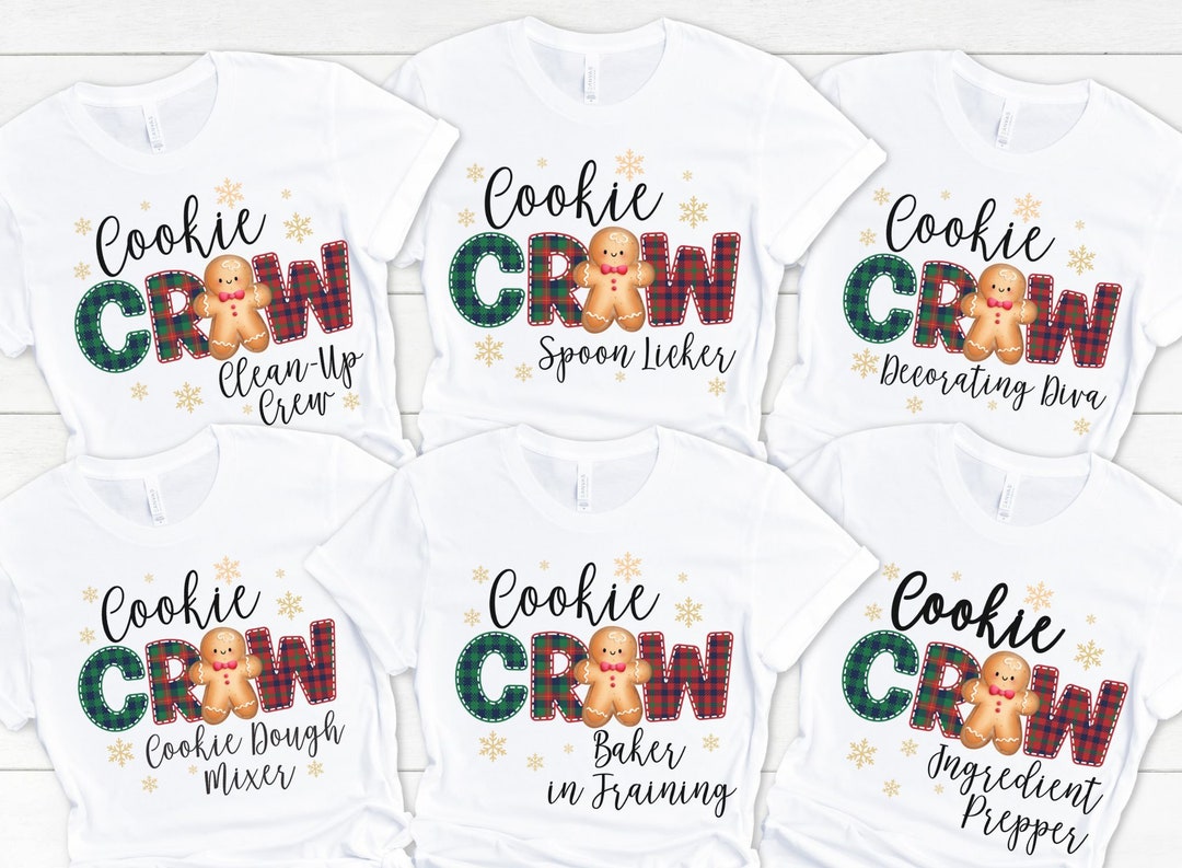 Cookie Baking Crew Shirt, Christmas Cookie Crew, Funny Christmas Shirt