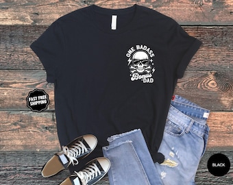 Bonus Dad Father's Day Shirt, Badass Bonus Dad, Step Dad Father's Day Gift, Gift for Step Dad, Bonus Dad Gift, Fathers Day Gift for Step Dad