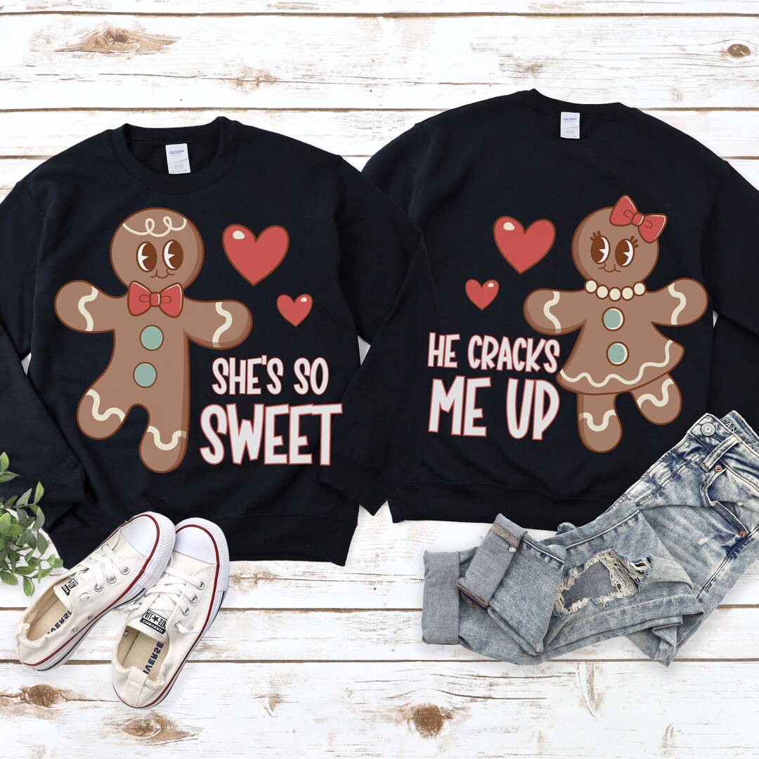 Funny Couples Christmas Shirts Couples Christmas Shirts Etsy