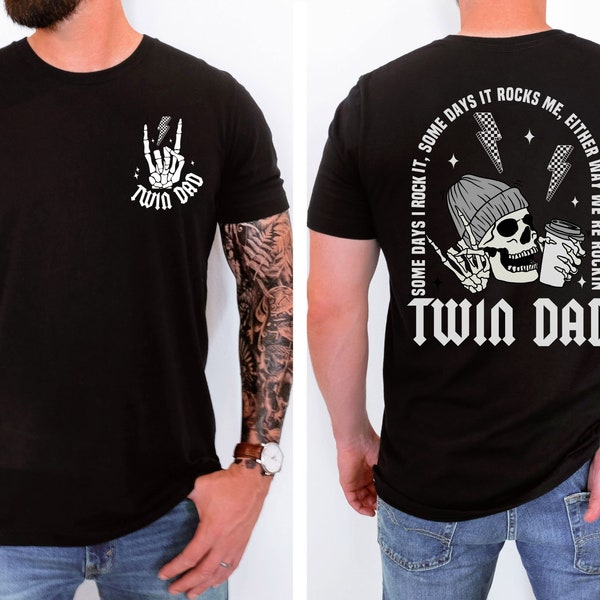Twin Dad Shirt, Funny Twin Shirt, Father's Day Gift, Twin Dad Gift, New Dad Shirt, Fathers Day Gift from Wife, Father of Twins, Gift for Dad