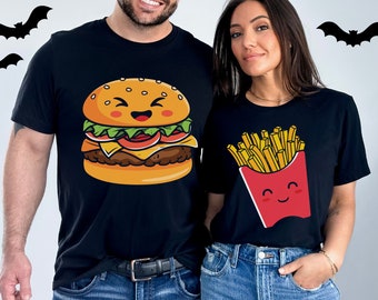 Funny Couples Halloween Shirts, Couples Halloween Shirts, Matching Halloween T-Shirts, Funny Halloween Shirt, Halloween Party Shirt