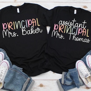Assistant Principal Shirt, Vice Principal Shirt, Teacher Shirt, Gift for Assistant Principal, Principal Shirt, School Principal Shirt