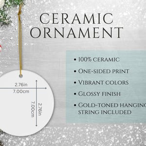 Personalized Baby's First Christmas Ornament 2025 – Custom Name Baby Girl Or Boy In Pajamas With Christmas Tree – Holiday Keepsake Gift For Newborn Or Parents – Baby Christmas Decoration