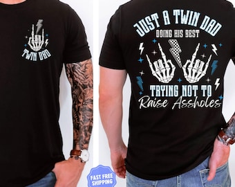 Twin Dad Shirt, Funny Twin Shirt, Father's Day Gift, Twin Dad Gift, New Dad Shirt, Fathers Day Gift from Wife, Father of Twins, Gift for Dad