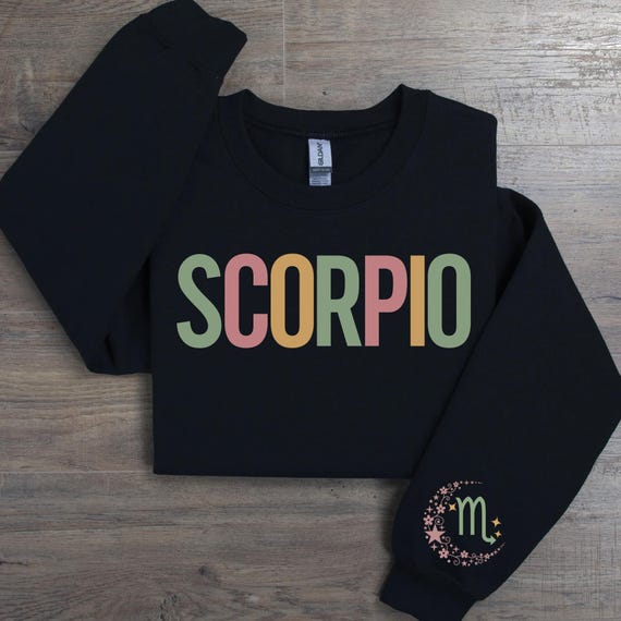 Scorpio Sweatshirt, November Birthday Shirt, Scorpio Gifts, Zodiac Birthday Gifts, Zodiac Shirt, Astrology Sweatshirt, Scorpio Shirt