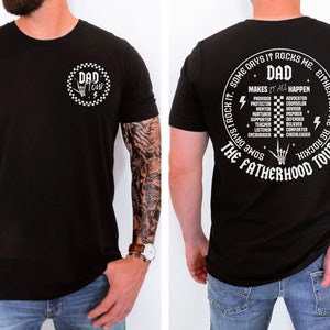Fatherhood Tour, Sometimes I Rock It Sometimes It Rocks Me Shirt, Dad Life Shirt, Fathers Day Gift, Funny Fatherhood T-Shirt, Dad Rock Tour