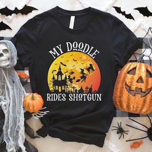 Goldendoodle Halloween Shirt, Doodle Mom, Golden Doodle Shirt, Golden Doodle Gift, Halloween Dog Shirt, Dog Lover Gift, Halloween Gift