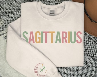 Sagittarius Sweatshirt, Sagittarius Zodiac Crewneck, Sagittarius Gift, Horoscope Shirt, Astrology Sweatshirt, Sagittarius Birthday Shirt