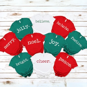 Matching Family Christmas Shirts, Family Christmas Shirts, Custom Christmas Shirt, Matching Christmas Family Shirts, Believe Shirt, Merry
