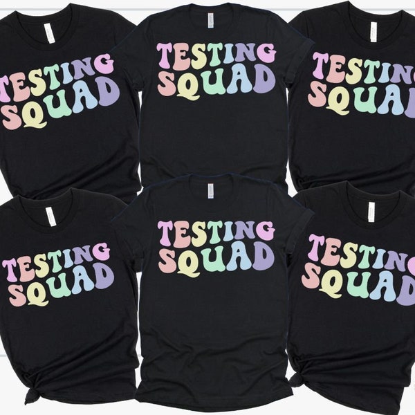 Testing Shirt for Teacher, Test Day Shirt, Testing Tshirt, State Test Shirt, FAST Testing Shirt, Inspirational Teacher Shirt, Monitor Shirt