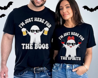 Funny Couples Halloween Shirts, Couples Halloween Shirts, Matching Halloween T-Shirts, Funny Halloween Shirt, Halloween Party Shirt