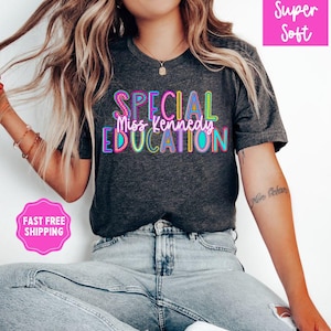 Special Education Shirt, Sped Crew, Special Education Teacher Shirt, SPED Squad, SPED Team Shirt, SPED Gift, Custom Special Education Shirt