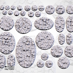 Basaltic bases various sizes