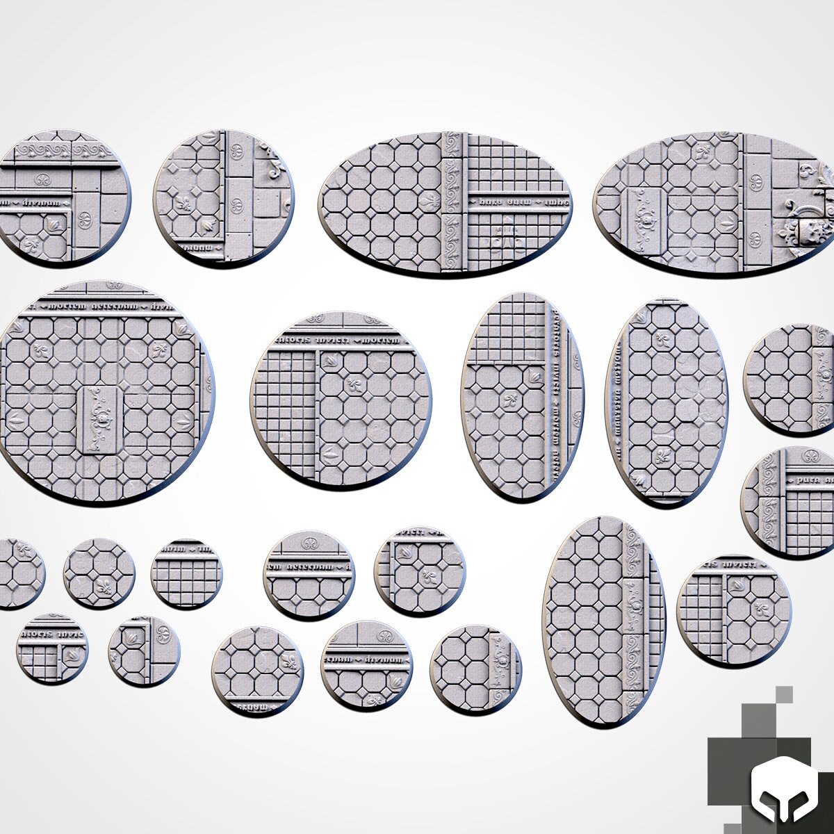 Mini Base Size Chart Royal Palace Bases Various Sizes - Etsy