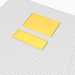 Square base movement trays - for 40mm square bases