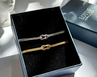 bracelet infini couple