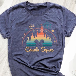 Disney Cousin Squad Shirt, Custom Matching Disney Cousin Shirts, Cousin Squad T-Shirt, Disneyland Cousin Crew Tees, Disney Family Trip Shirt