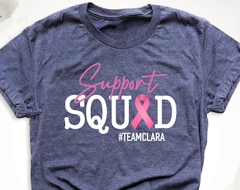 Custom Breast Cancer Team Shirts, Breast Cancer Awareness Pink