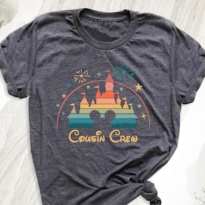 Disney Cousin Crew Shirt, Custom Matching Disney Cousin Shirts, Cousin Squad T-Shirt, Disneyland Cousin Crew Tees, Disney Family Trip Shirt