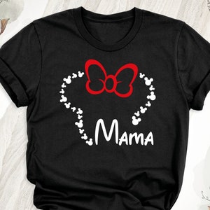 Disney Mama Mini Mothers Day 2025 Shirts, Disney Mama Mini Matching Outfits, Disneyland Mama and Daughter Tees, Mommy and Me Mouse T-Shirts