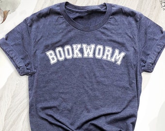 Bookworm T-Shirt, Teacher Tee Shirt, Book Lover Shirt, Funny Reading Bookworm Tee, Bookworm Reader Tee Tee, Bookworm T-Shirt, Book Shirts