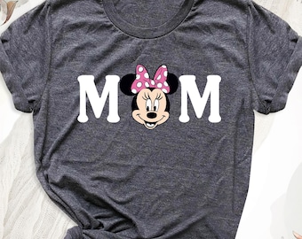 Disney Minnie Mom Shirt, Disney Mama T-Shirt, Disney Family Trip Tee, Disney Mom Birthday Tee Shirt, Disney Mothers Day Shirt, Disney Tees
