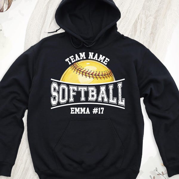 Softball Hoodie main image 1