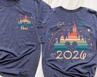 Custom Disney Family Vacation 2026 Shirts, Disney Family Trip 2026 Shirt, Custom Disney Trip Shirts, Disneyland T-Shirt, Disney Group Tees