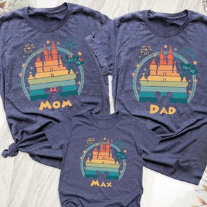 Custom Disney Family Shirts, 2025 Disneyworld Shirts, Disney Vacation T-Shirt, Disneyland Shirt, Disney Trip Shirts, Disney Squad 2025 Tee