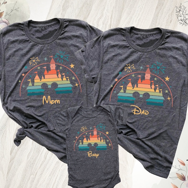 Family Disney Shirt, Custom Disney Trip Shirt, Disneyland Family Vacation Tee, Disney Family Shirt, Disneyworld Shirts, Disney Squad T-Shirt