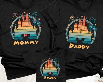 Custom Disney Trip Shirt Matching Family Disneyworld Shirt, Disney Vacation Shirt, Disneyland Shirt, Disney Travel Shirt, Disney Group Shirt