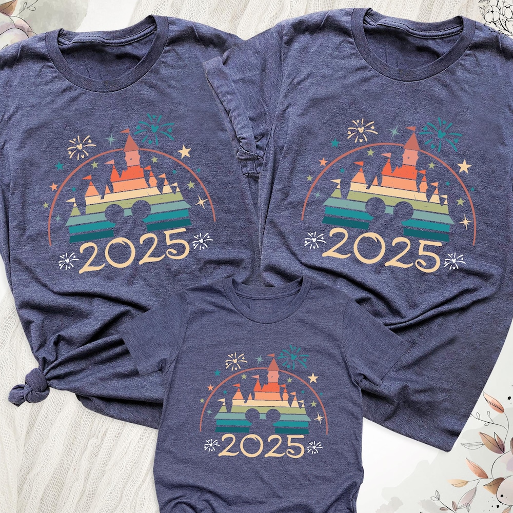 Disney Trip Group Custom Disney Family Trip 2025 Shirts, Disney Family Vacation 2025 Shirt, Custom Disney Trip Shirts, Disneyland T-Shirt, Disney Group Tees Custom Disney Trip