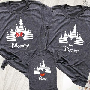 Custom Disney Trip Shirt, Disney Family T-Shirt, Disneyland Trip Tees, Disney Family Shirt, Disney Castle 2025 Shirts, Disney Squad Shirt
