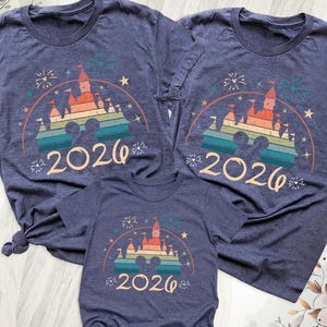 Custom Disney Family Trip 2026 Shirts, Disney Family Vacation 2027 Shirt, Custom Disney Trip Shirts, Disneyland T-Shirt, Disney Group Tees