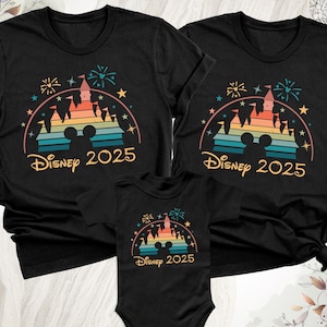 Custom Disney 2025 Trip Shirts, Disney Family Shirt, Disneyland Trip Tees, Disney Family Shirt, Disney Castle 2025 Shirt, Disney Squad Shirt