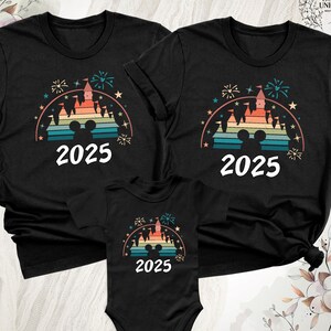 2025 Disney Trip Tee Shirt, Disney Family T-Shirt, Disneyland Trip Tee, Disney Family Shirt, Disney Castle 2025 Shirts, Disney Squad Shirt