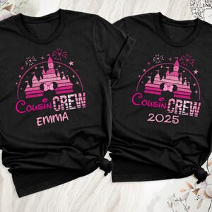 Custom Disney Cousin Crew Shirt, Disneyland Cousin Crew Shirts, Disney Family Shirts, Disneyworld Cousin Crew Shirts, Matching Disney Shirt