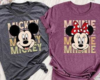 Mickey Shirt, Minnie T-Shirt, Disney Trip Tees, Disneyland Mickey Minnie Mouse Shirts, Disney Family Vacation Tee, Disneyworld Family Shirts