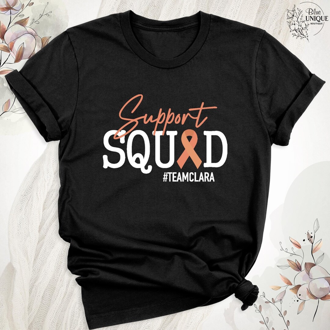 Uterine Cancer Awareness Team Shirts, Endometrial Cancer Support T ...