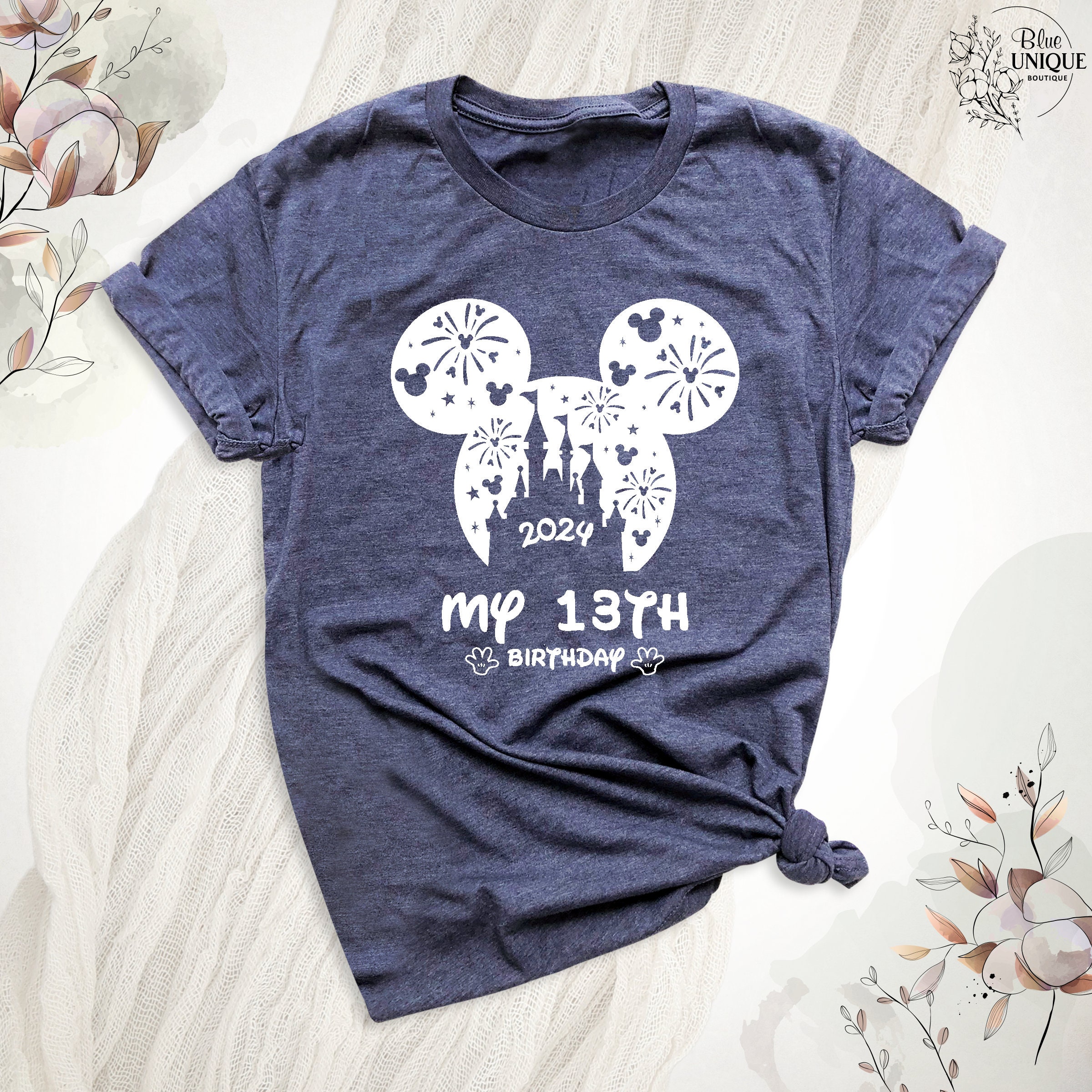 13th Birthday Disney Shirt, Mickey Mouse Its My Birthday T-shirt 