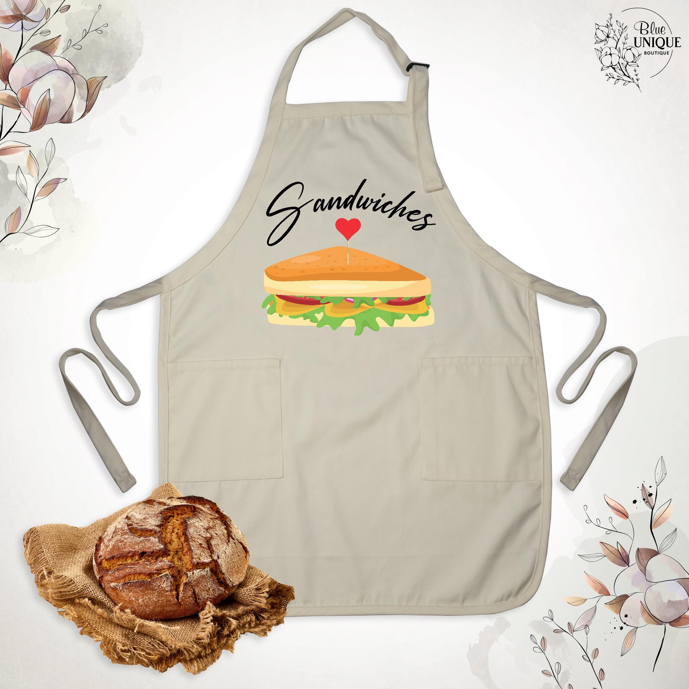 We Finish Each Other's Apron, Sandwiches Funny Matching Aprons ...
