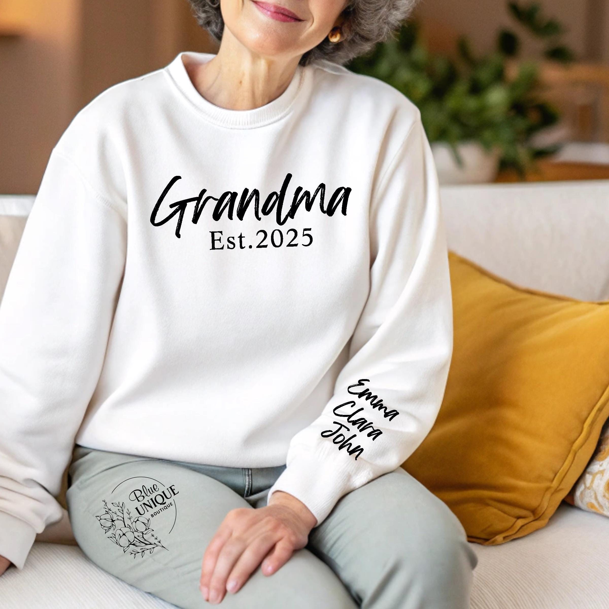 Grammy Sweatshirts For Women SEVENTEEN NANA Bnb NANA Vacation Rental Hoodie  Grammy Sweater