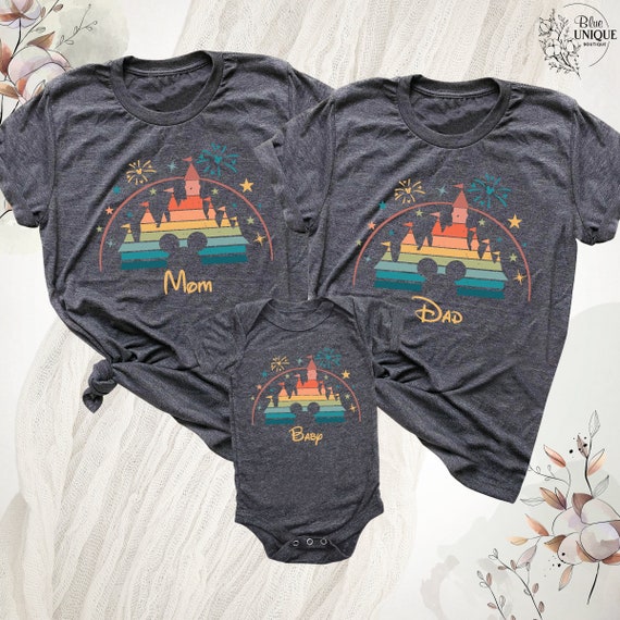 Family Disney Shirt, Custom Disney Trip Shirt, Disneyland Family Vacation Tee, Disney Family Shirt, Disneyworld Shirts, Disney Squad T-Shirt