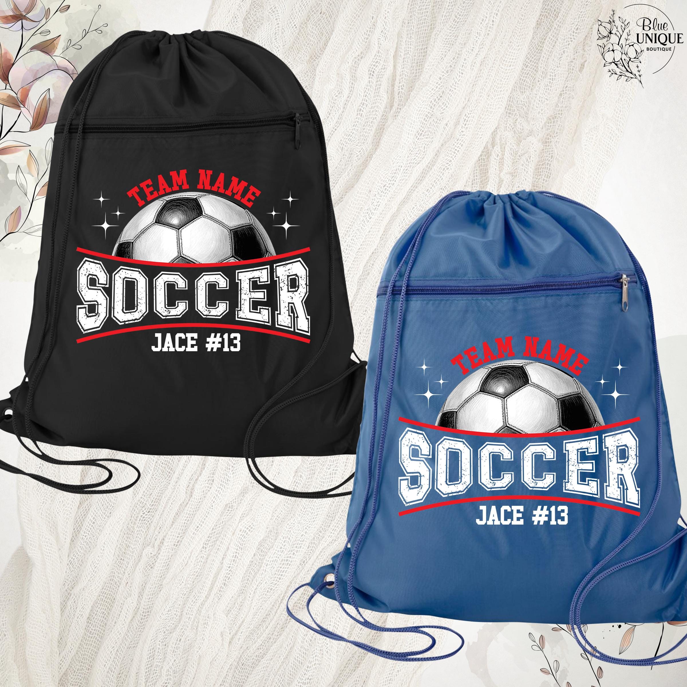 Soccer Backpack Soccer Team Drawstring Bag, Custom Sports Backpack