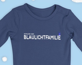member of the blue light family | baby bodysuit long sleeve | romper
